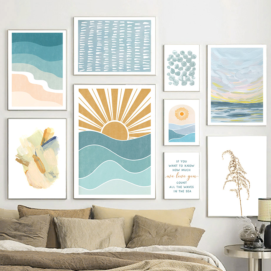 Baby Nursery Quotes - Quadri su tela con citazioni sulle