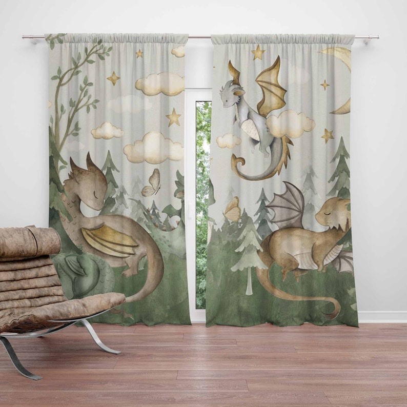Baby Nursery Curtains - Tende per la scuola materna del