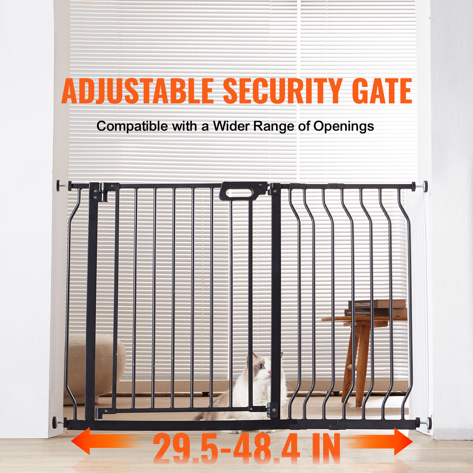 Baby Gate Extra Wide - Cancelletto per Bambini, Extra Largo 75-118