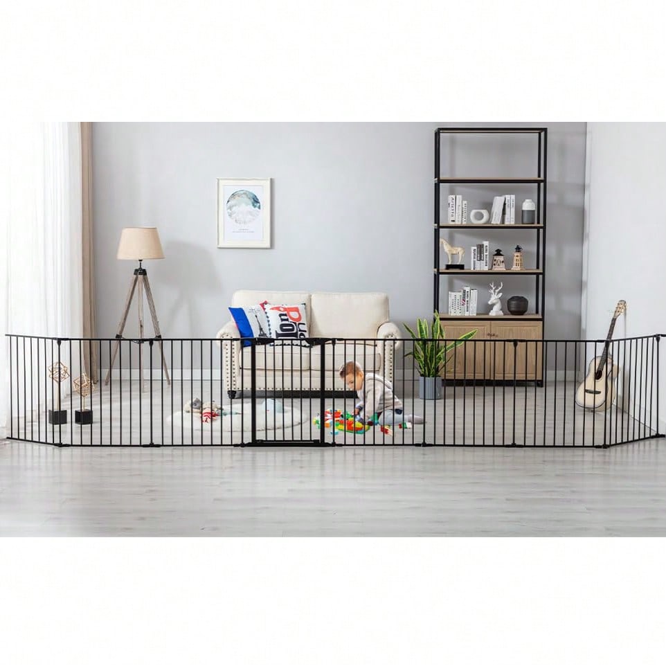 Baby Gate Extra Wide - Cancelletto per bambini extra largo nero