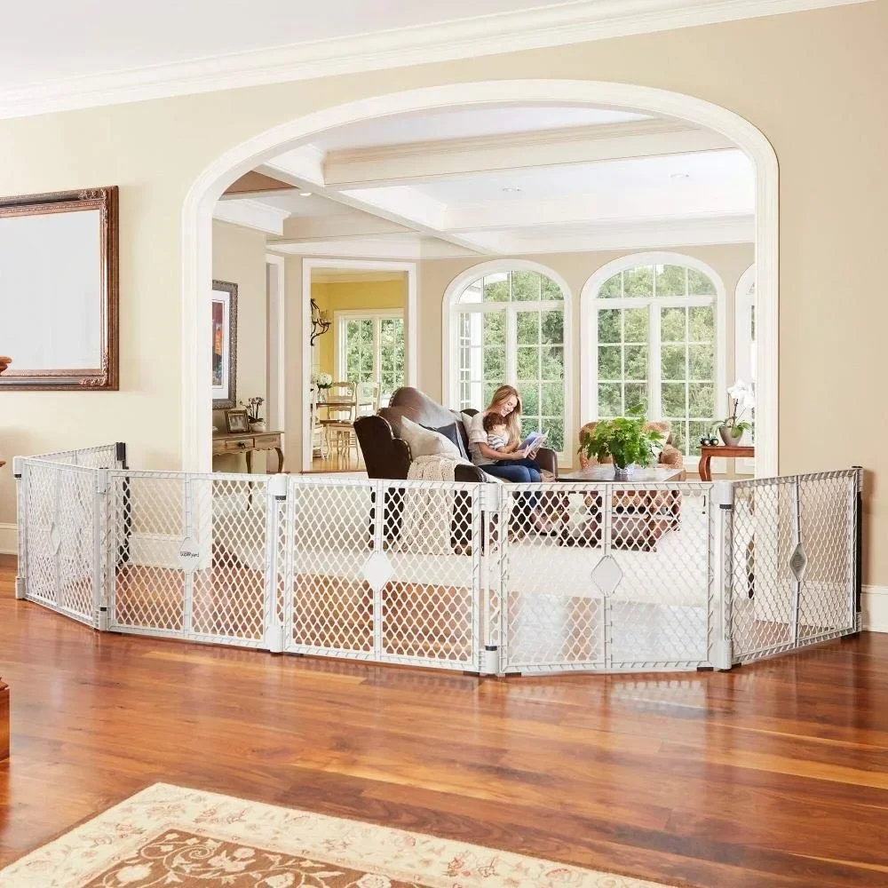 Baby Gate Extra Wide - # Per il cortile da gioco