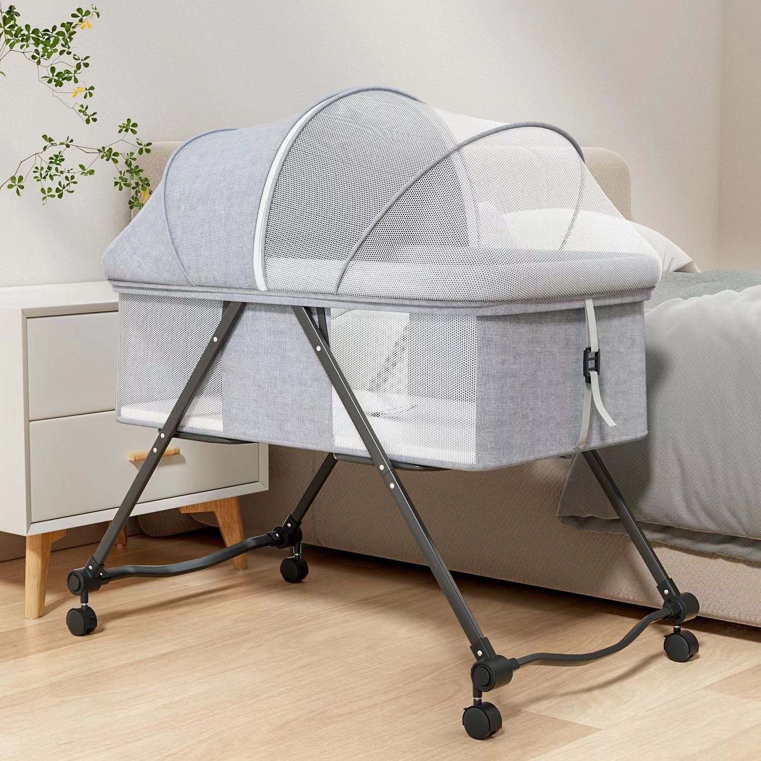 Bassinet Bedside Sleeper - Culla per bambini Comodino per dormire