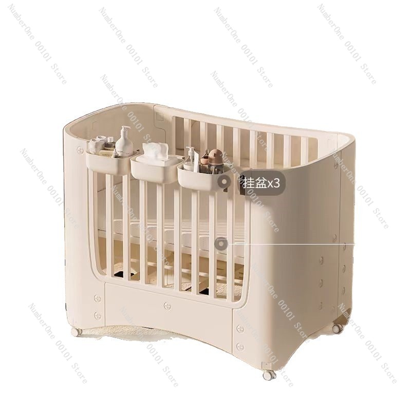 Bassinet Bedside Sleeper - Culla Multifunzione per Neonati con Altezza