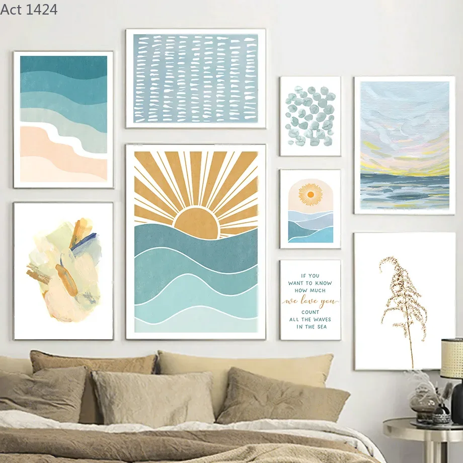 Baby Nursery Quotes - Quadri su tela con citazioni sulle