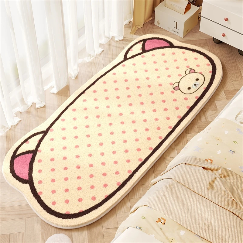 Baby Nursery Mat - Tappeto in peluche Kawaii Rilakkuma, comodo