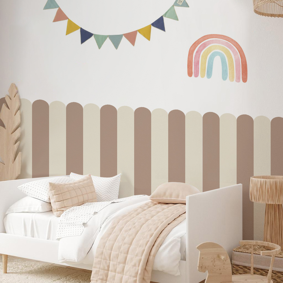 Baby Nursery Room - Carta da parati ad arco a