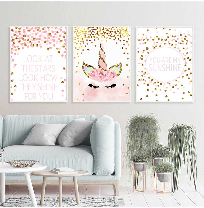 Quadro Decorativo per Camerett - Baby Nursery Quotes recensione e prezzo