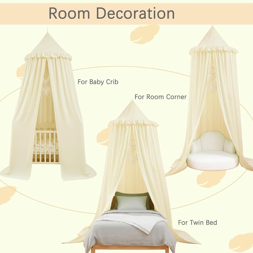 Tenda a cupola rotonda sospesa - Baby Nursery Curtains recensione e prezzo