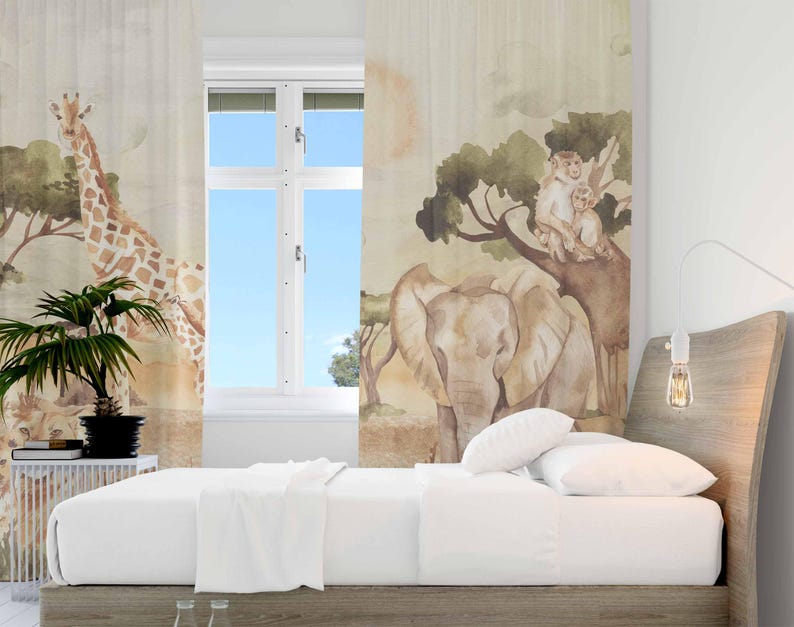 Tende per mamma e bambino Anim - Baby Nursery Curtains recensione e prezzo