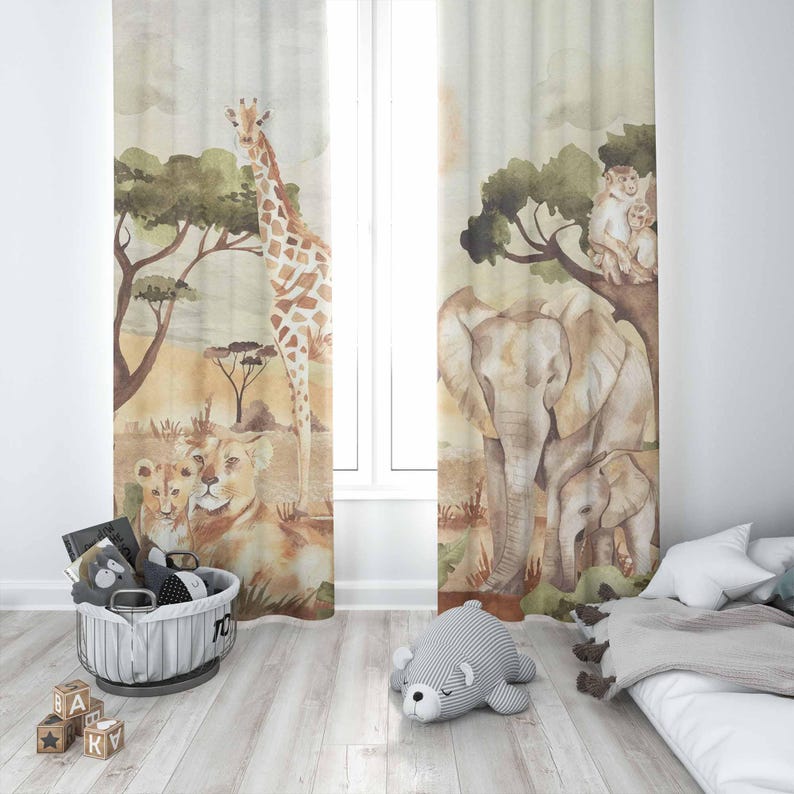 Tende per mamma e bambino Anim - Baby Nursery Curtains recensione e prezzo