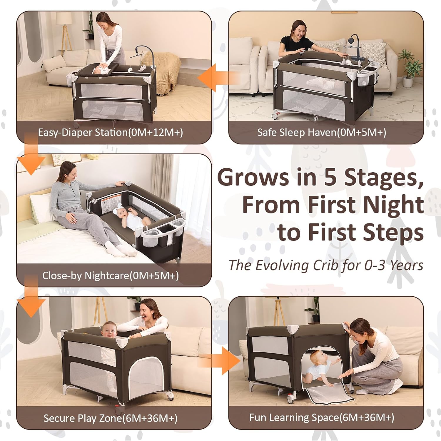 Culla per Neonati 5-in-1 da Co - Bassinet Bedside Sleeper recensione e prezzo