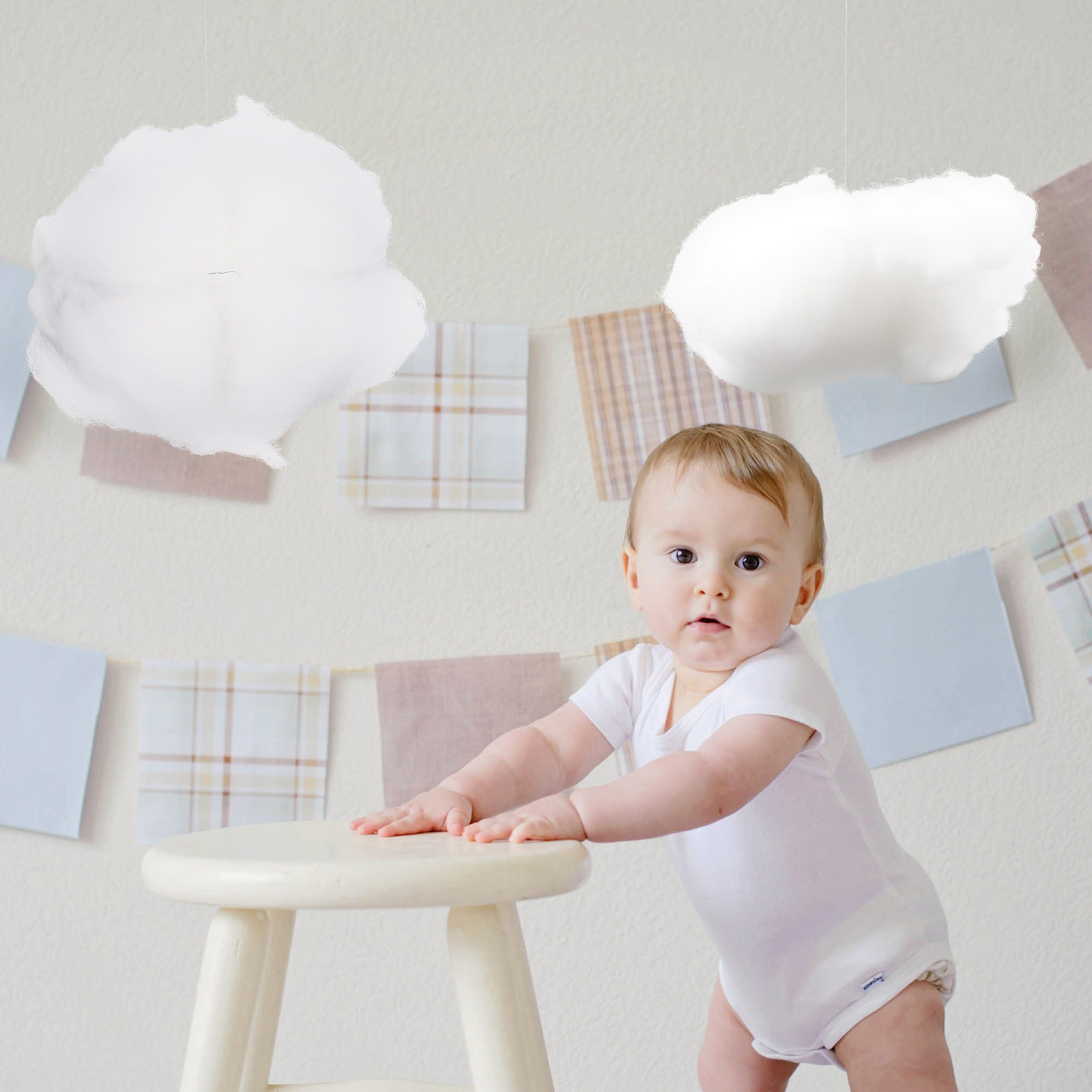 Set di 4 Decorazioni Sospese c - Baby Nursery Colors recensione e prezzo