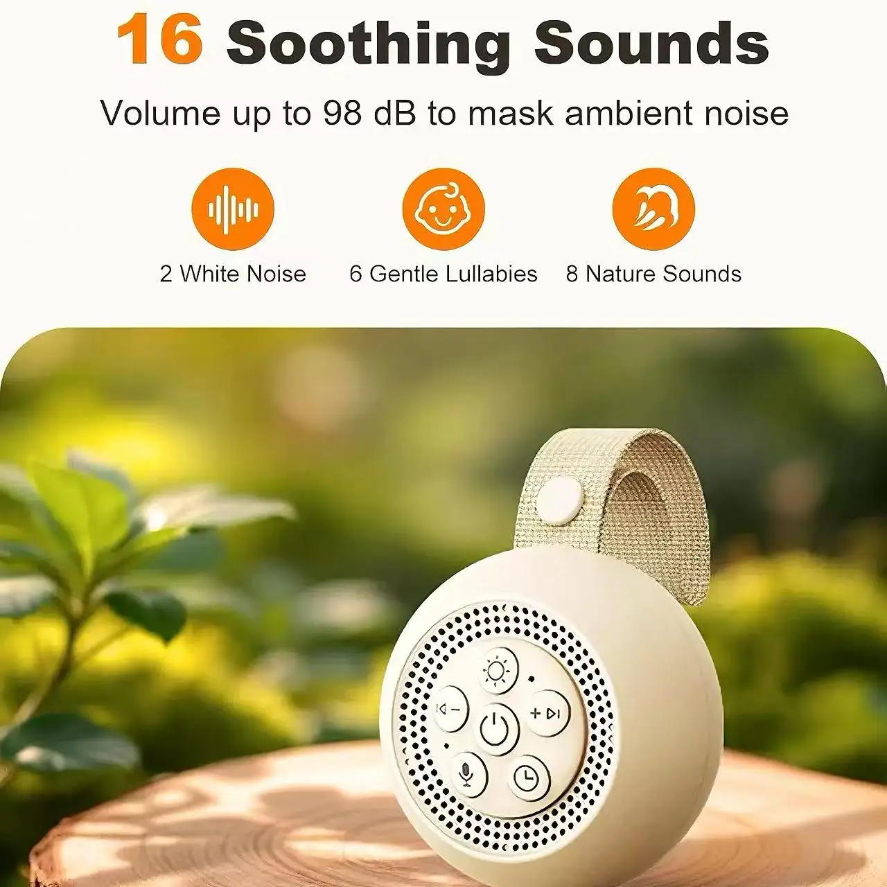 Macchina del Rumore Bianco con - Baby Sound Machine White recensione e prezzo