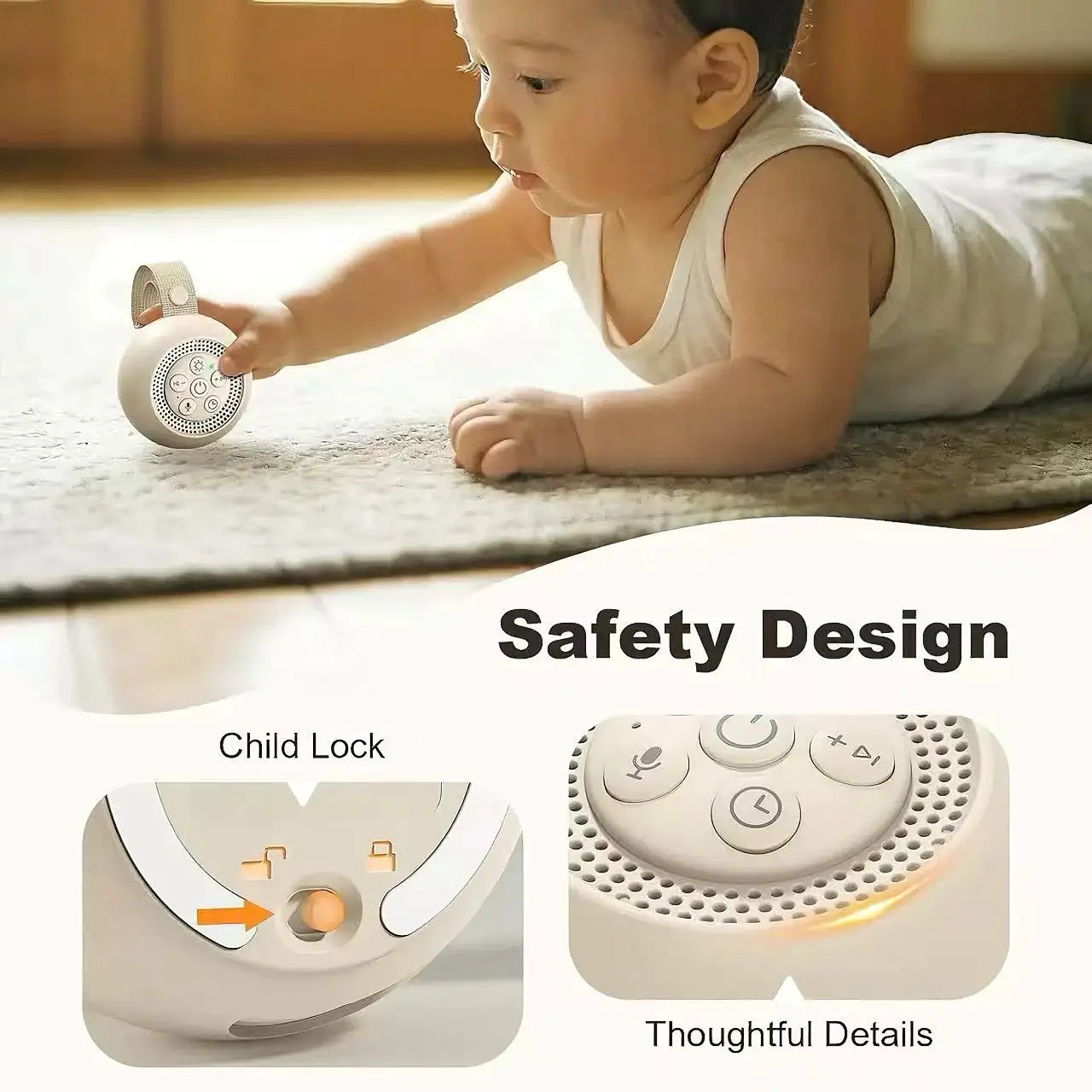 Macchina del Rumore Bianco con - Baby Sound Machine White recensione e prezzo