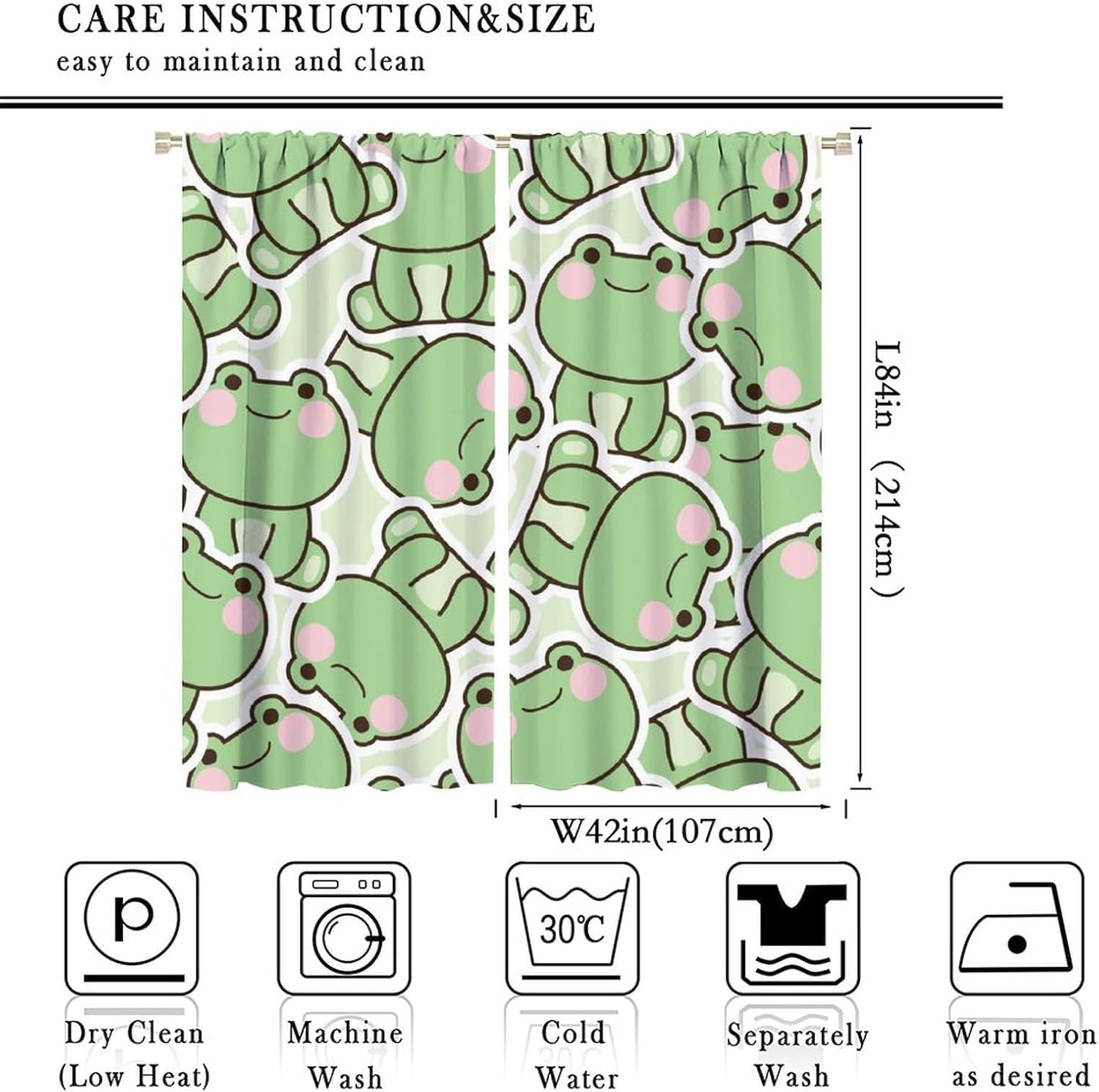 Tende con Motivo di Simpatiche - Baby Nursery Curtains recensione e prezzo