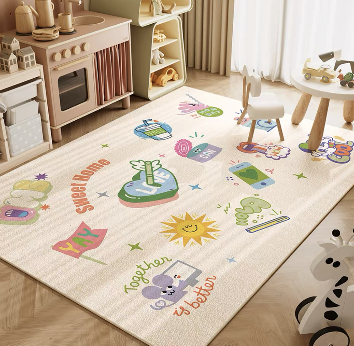 Tappeto da gioco VIKAMA neutro - Baby Nursery Mat recensione e prezzo