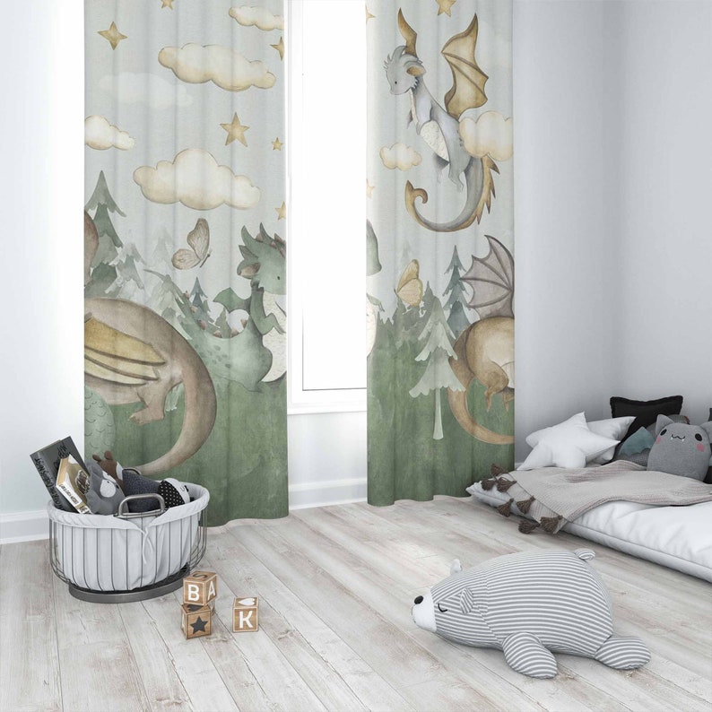 Tende per la scuola materna de - Baby Nursery Curtains recensione e prezzo