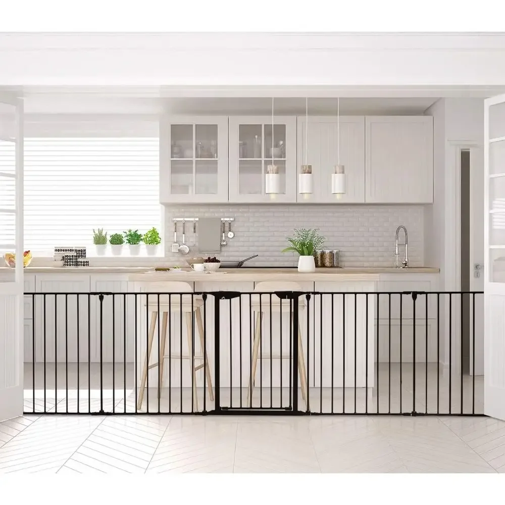 Cancelletto Regolabile a 6 Pan - Baby Gate Extra Wide recensione e prezzo