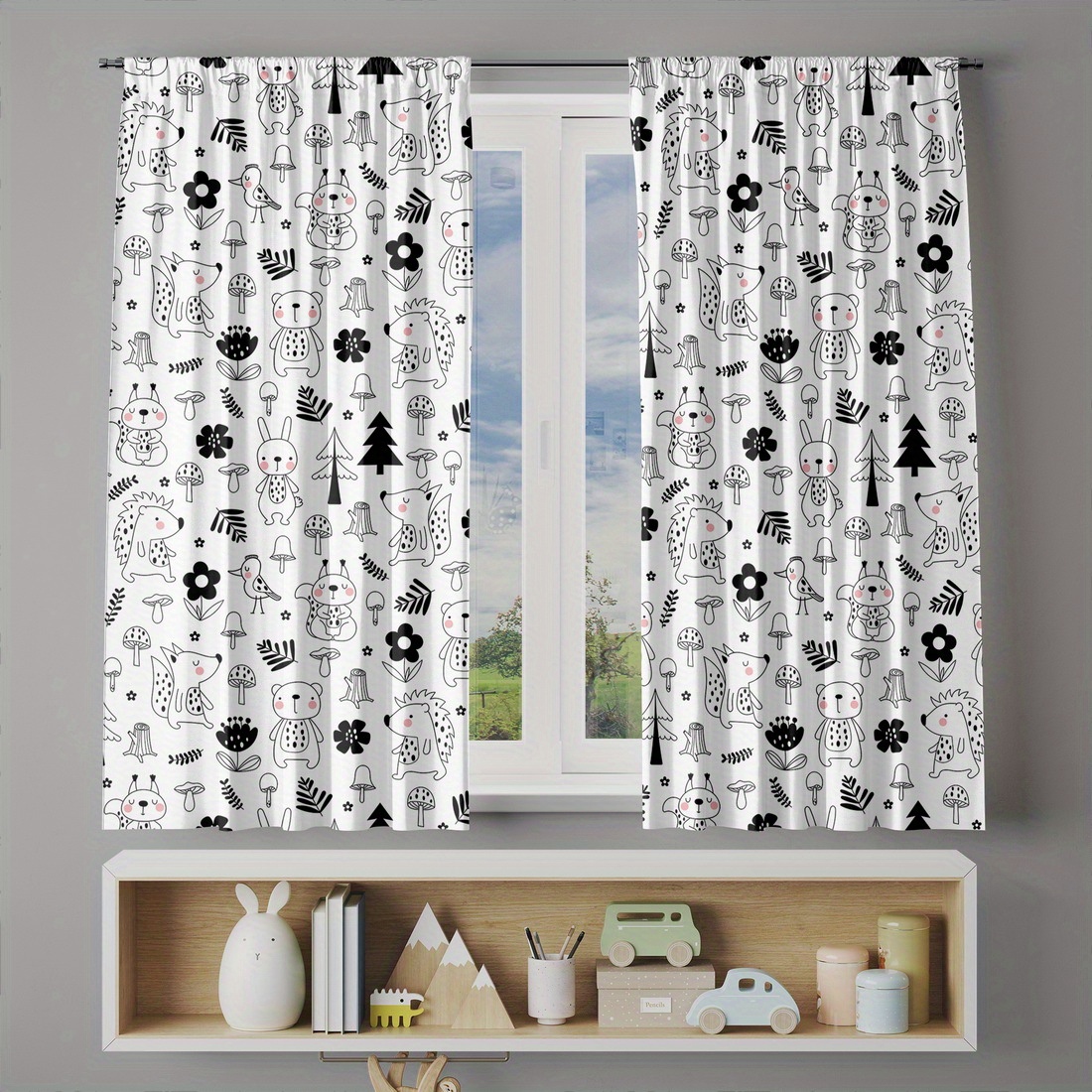 Tende per Cameretta con Motivo - Baby Nursery Curtains recensione e prezzo