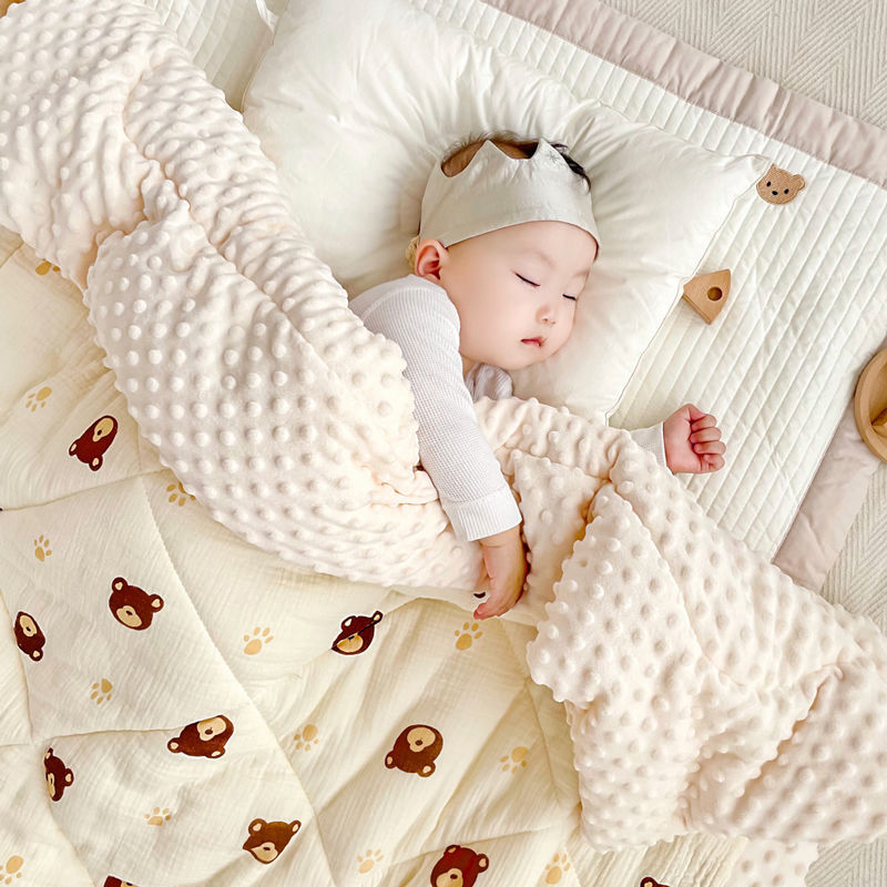 Trapunta sensoriale in cotone  - Baby Nursery Quilts recensione e prezzo