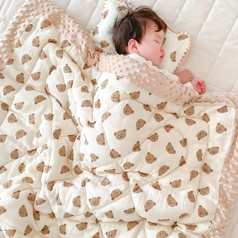 Trapunta sensoriale in cotone  - Baby Nursery Quilts recensione e prezzo