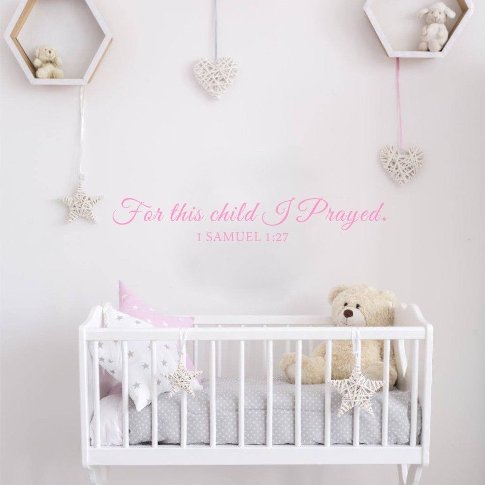 Per Questo Bambino Prego Samue - Baby Nursery Quotes recensione e prezzo