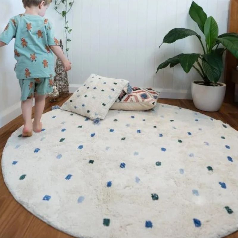 Dot Fluffy Carpet soggiorno ro - Baby Nursery Mat recensione e prezzo