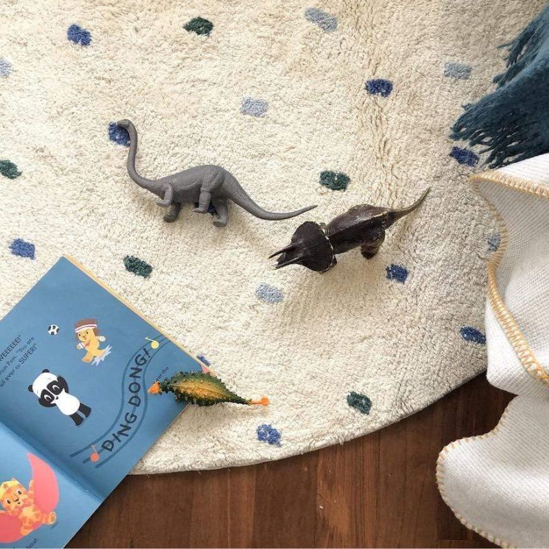 Dot Fluffy Carpet soggiorno ro - Baby Nursery Mat recensione e prezzo