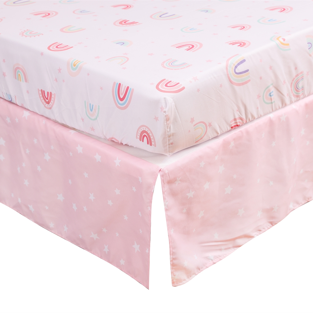 3 pezzi arcobaleno culla per n - Baby Nursery Bedding Sets recensione e prezzo