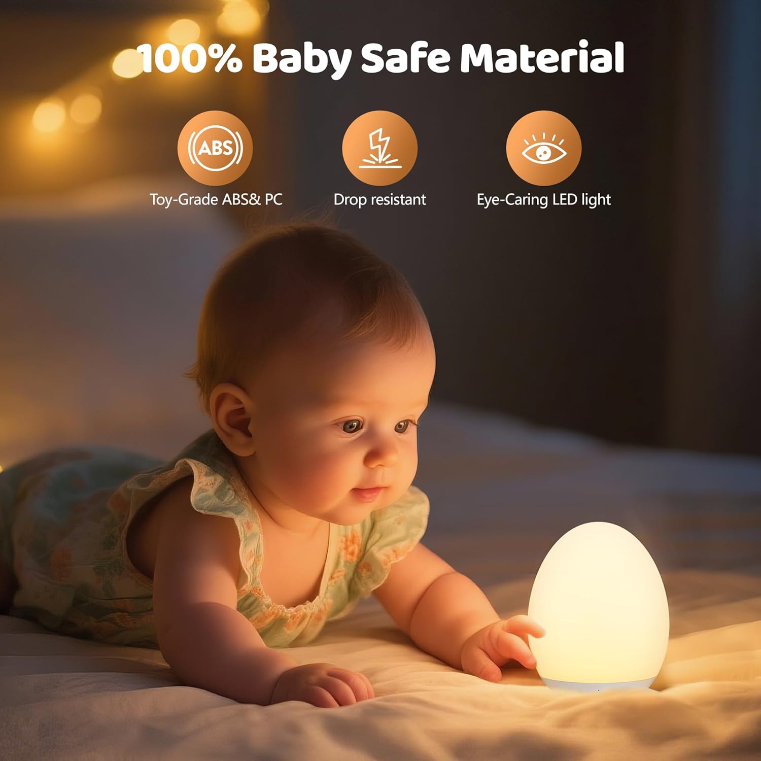 Lampada Notturna per Bambini a - Baby Nursery Colors recensione e prezzo