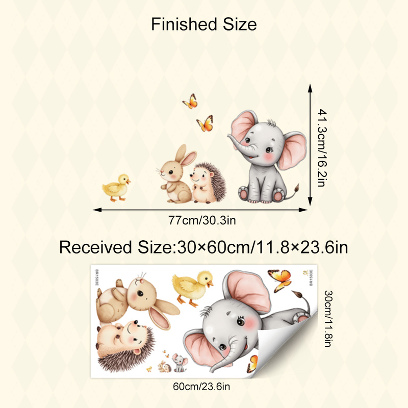 Adesivo da parete con animali  - Baby Nursery Room recensione e prezzo