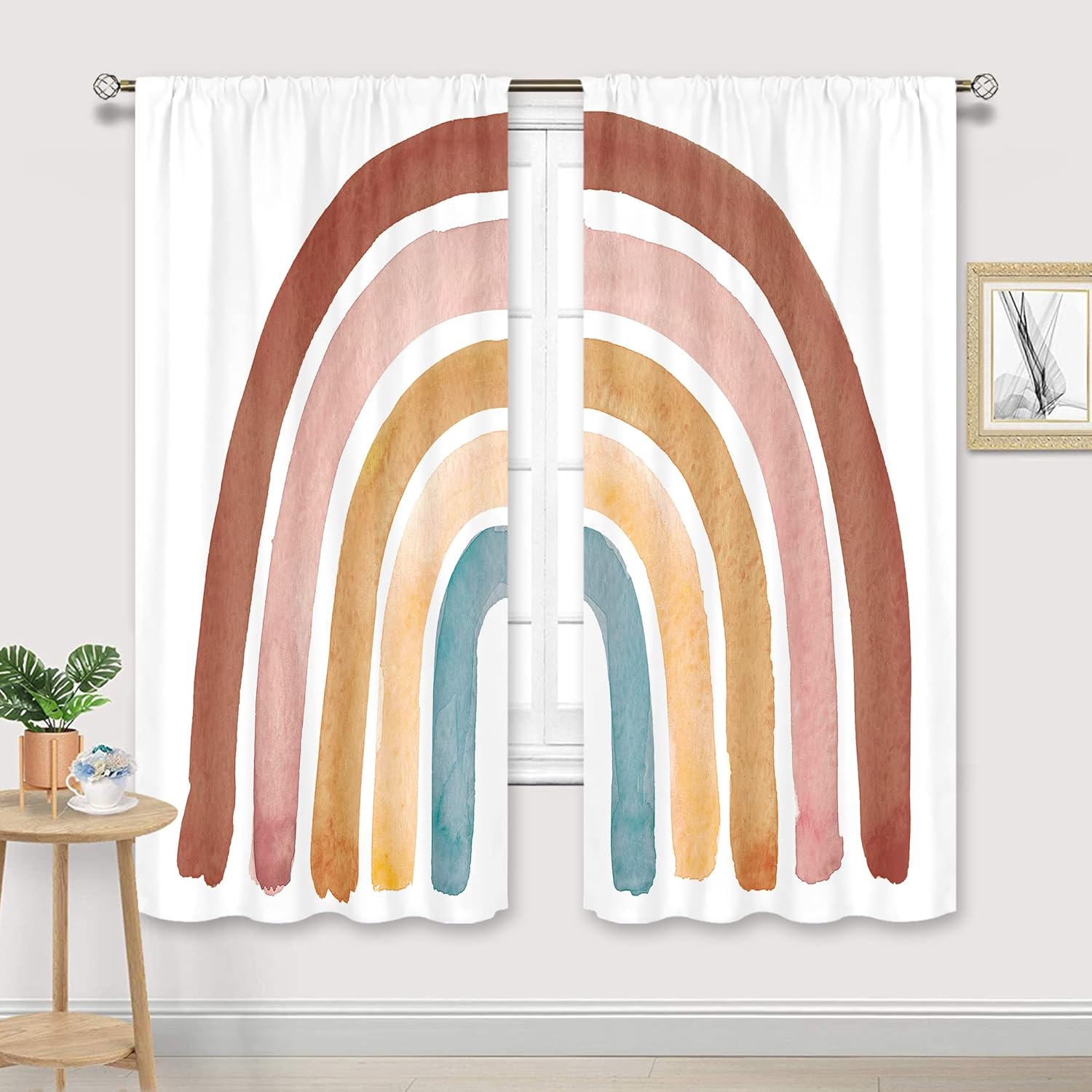 Bambini Boho Arcobaleno Tende  - Baby Nursery Curtains recensione e prezzo