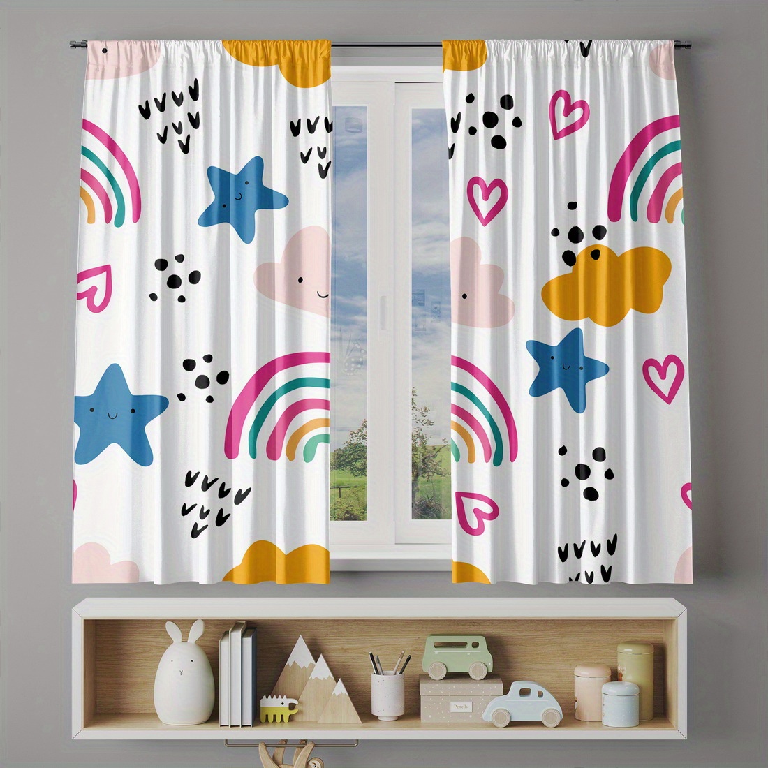 Tenda per Cameretta con Stelle - Baby Nursery Curtains recensione e prezzo
