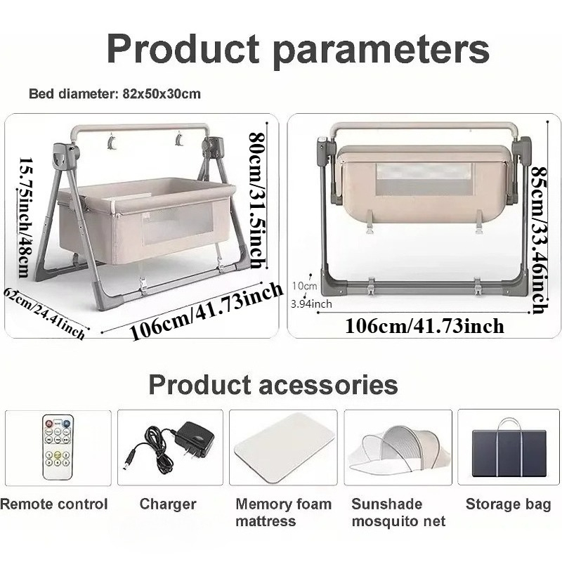 Moquette a dondolo per bambino - Bassinet Bedside Sleeper recensione e prezzo