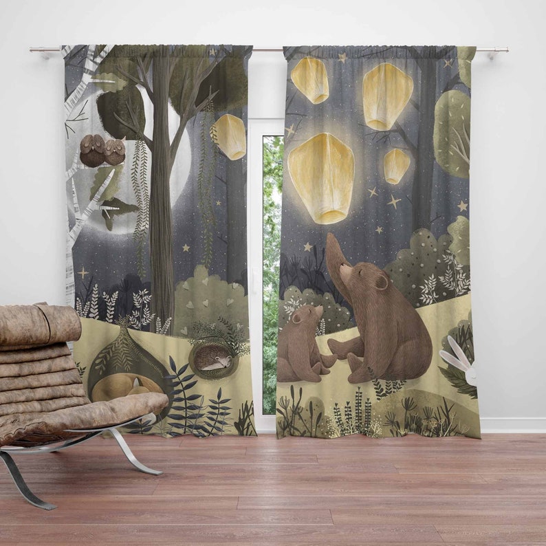 Tende per la scuola materna de - Baby Nursery Curtains recensione e prezzo