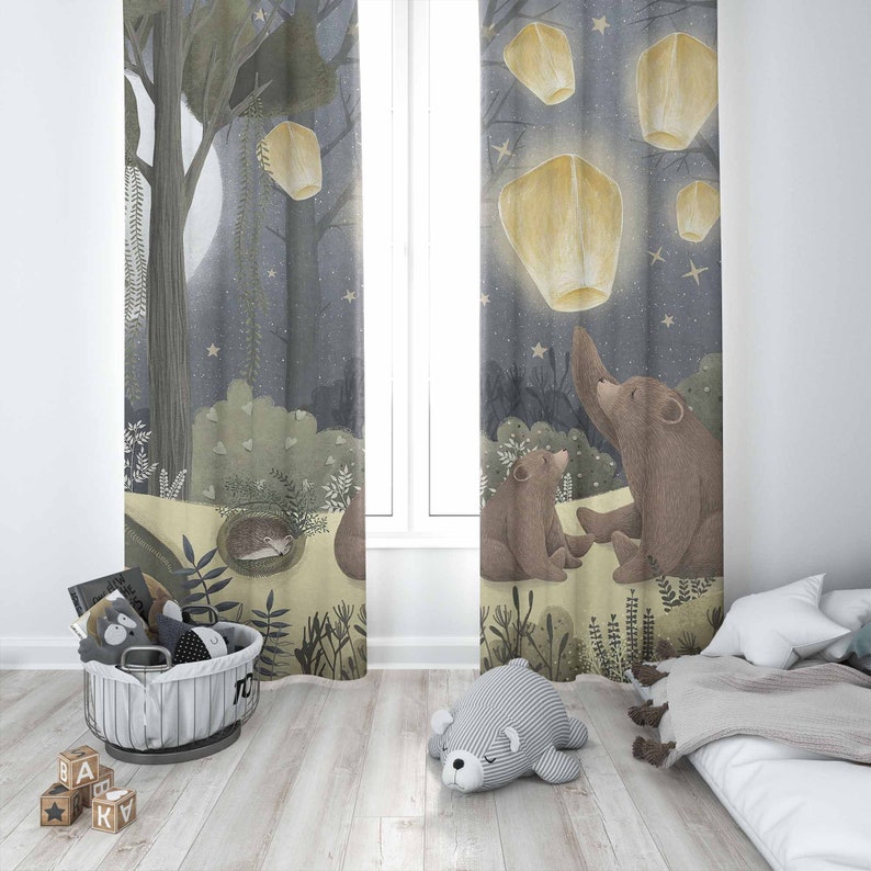 Tende per la scuola materna de - Baby Nursery Curtains recensione e prezzo