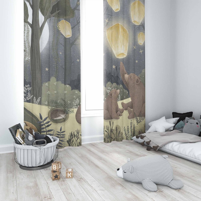 Tende per la scuola materna de - Baby Nursery Curtains recensione e prezzo