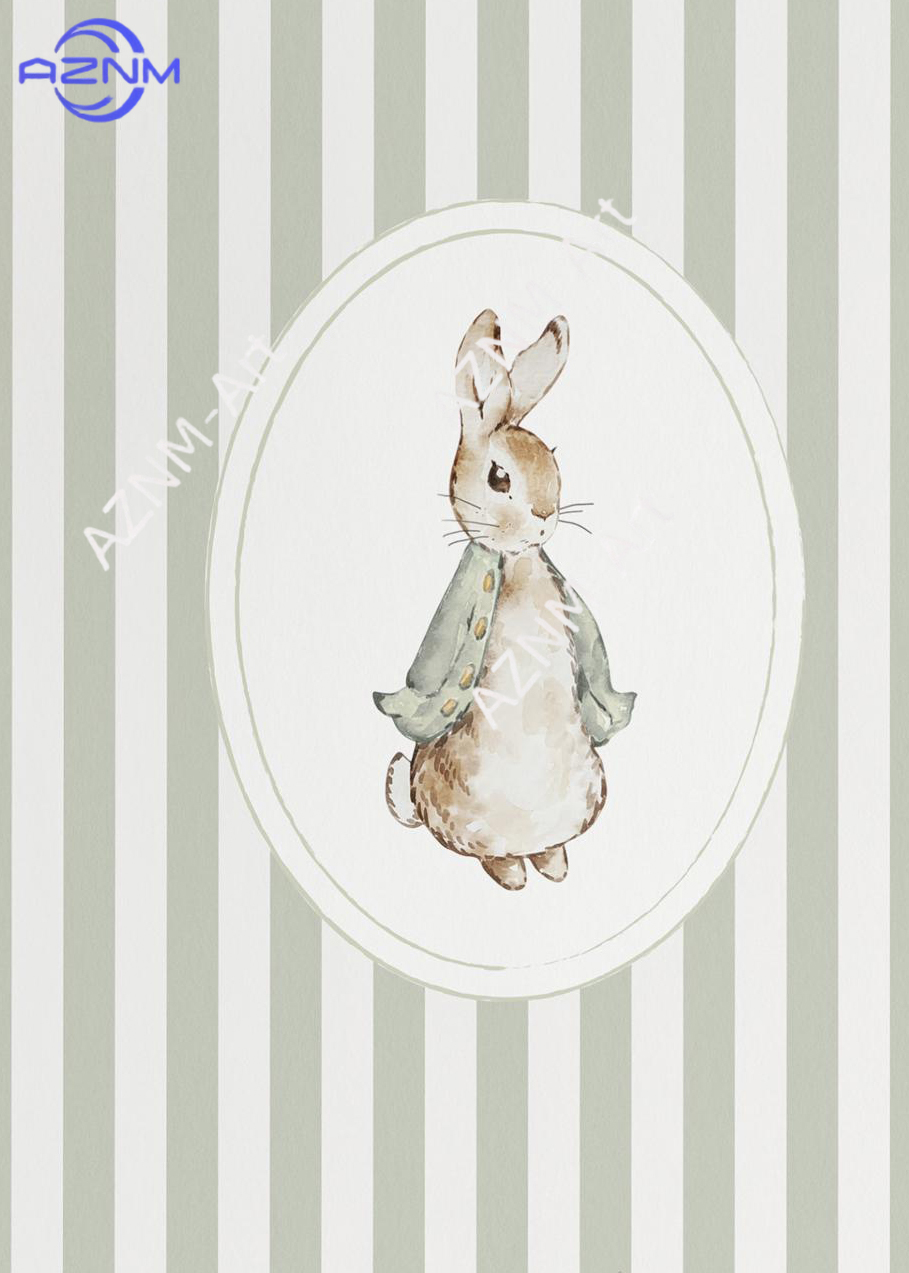 Poster Illustrativo di Conigli - Baby Nursery Room recensione e prezzo