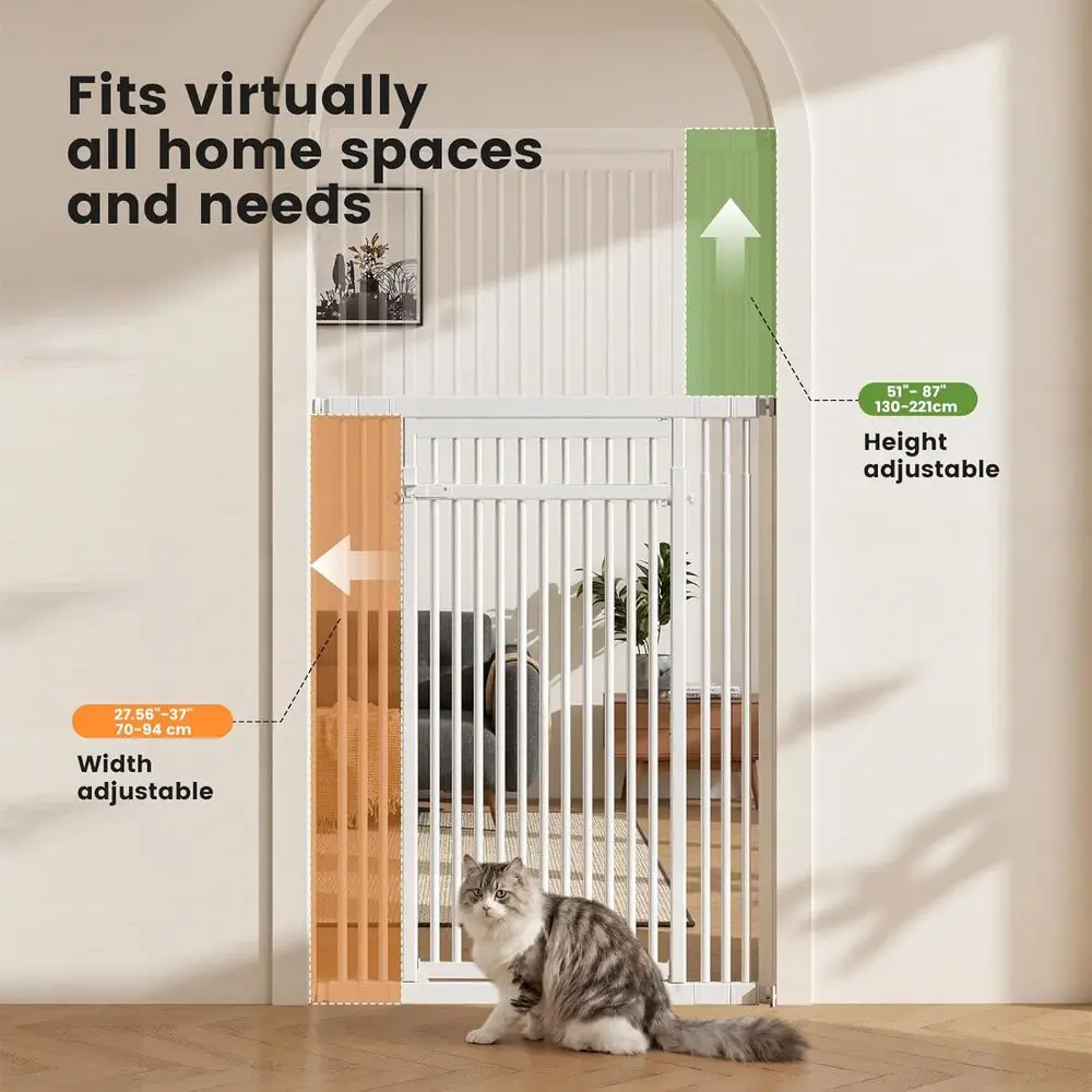 Cancelletto per Gatti Regolabi - Baby Gate Extra Wide recensione e prezzo