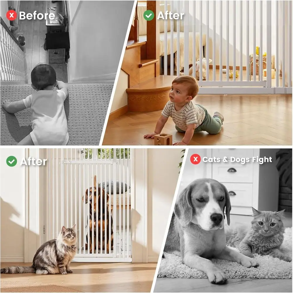 Cancelletto per Gatti Regolabi - Baby Gate Extra Wide recensione e prezzo